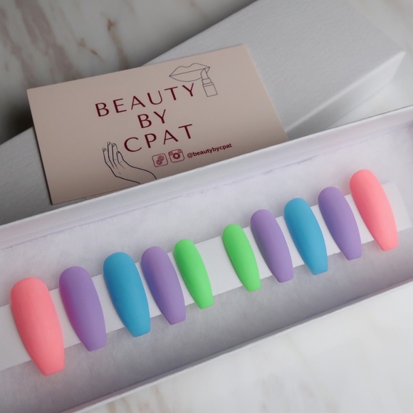 Beauty By Cpat Other - HOST - SUMMER LUXURY PRESS ON NAILS